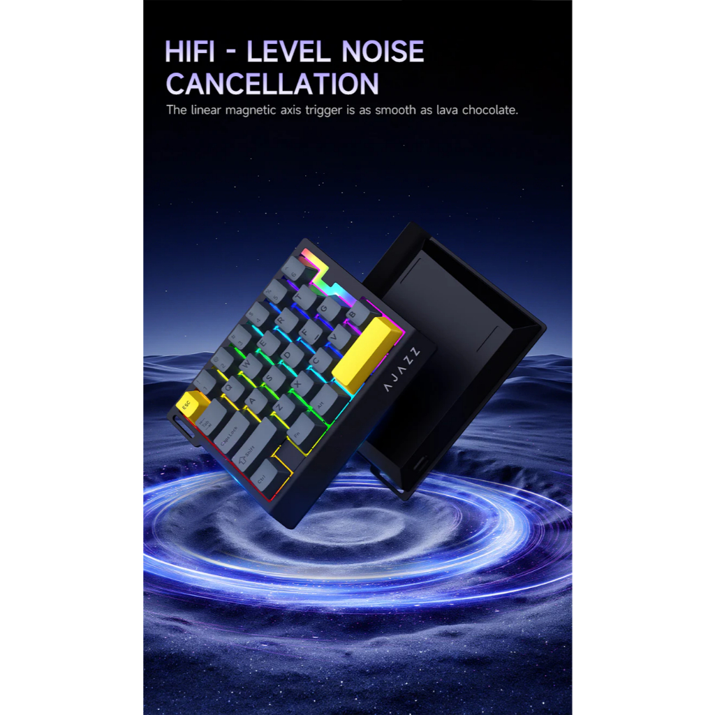 Bàn Phím Cơ Gaming AJAZZ AK029, Bàn Phím HE RapidTrigger One Hand Chuẩn Esport