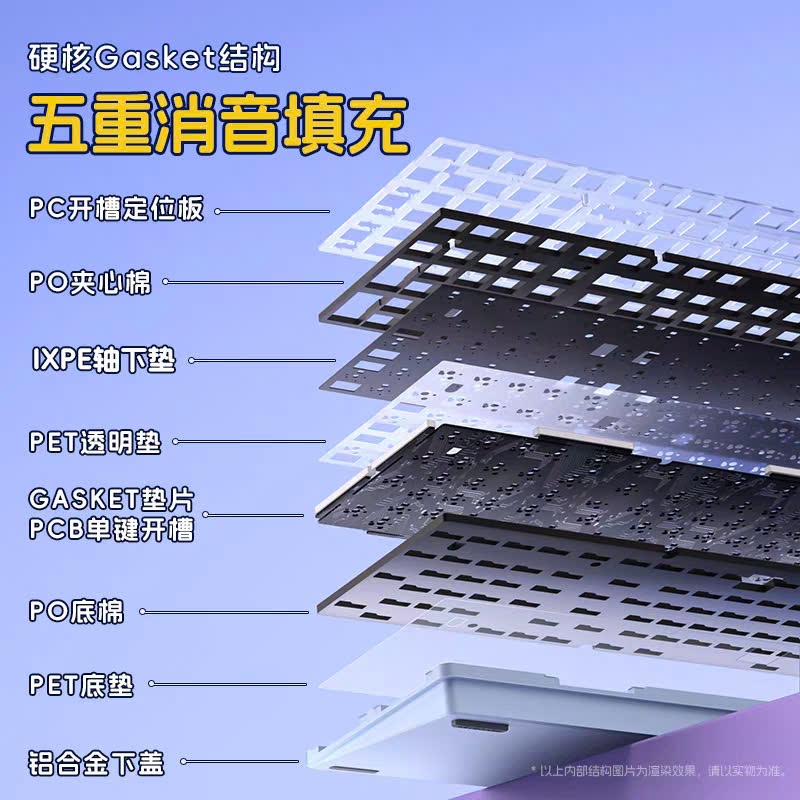 Bàn Phím Cơ Custom Không Dây Leobog Hi98C Pro, Nhôm CNC 3 Mode, Mạch Xuôi, Led RGB, Phím Cơ Hotswap