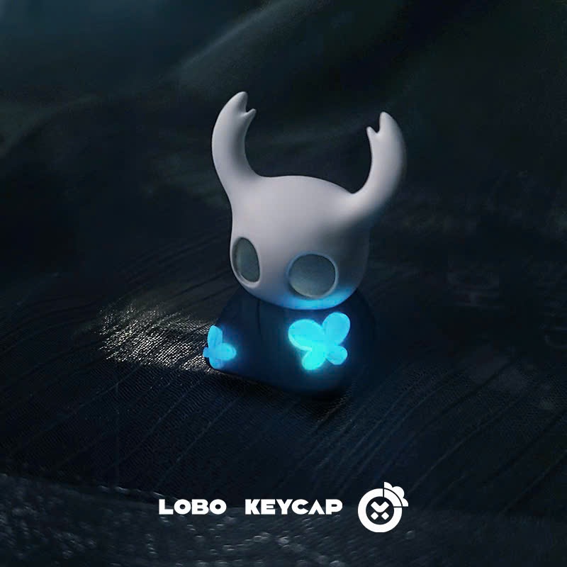 Keycap Artisan Lobo Hollow Knight SILKSONG Resin 1u Nhiều Nhân Vật Trang Trí Bàn Phím Cơ