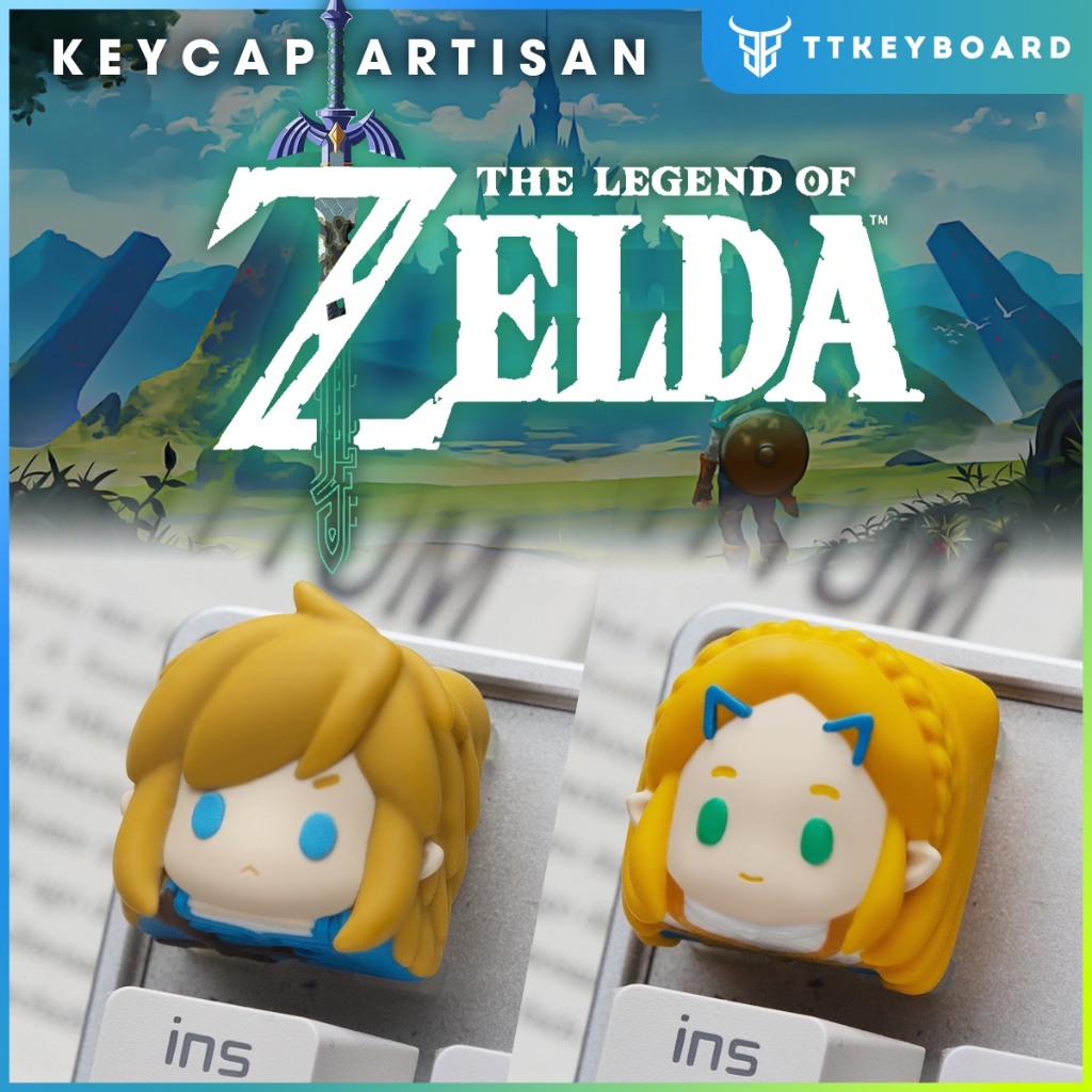 Keycap Artisan Legend of Zelda| Keycap Chất Liệu Resin Cao Cấp | Chính Hãng Lobo