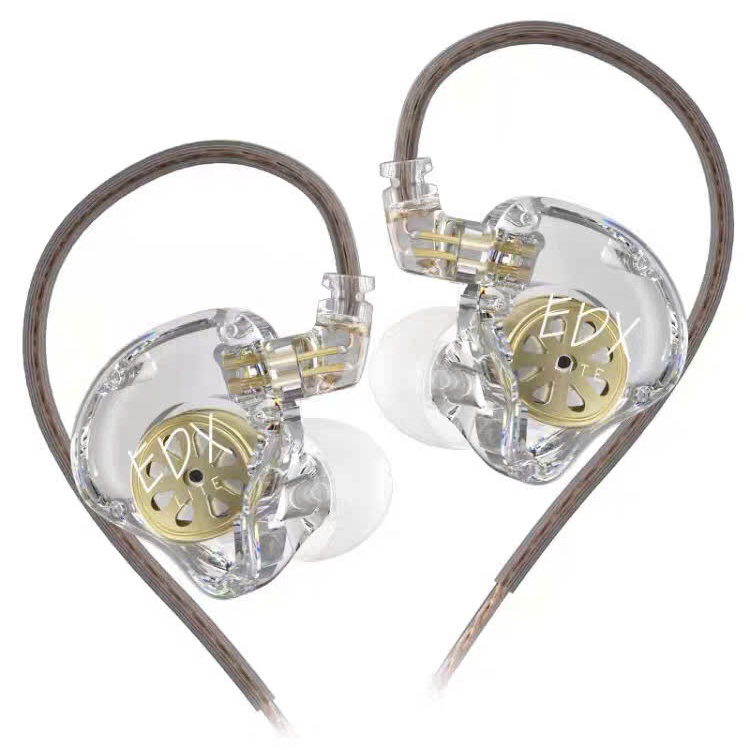 Tai nghe KZ EDX Lite Tai Nghe IEM Chất Âm HIFI Khử Tiếng Ồn QDC C Pin Cáp Tháo Rời Jack 3.5mm