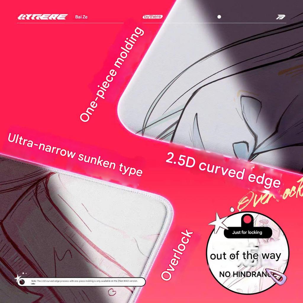 [Hoả Tốc] Bàn Di Chuột Pad Chuột Gaming Bythere Zhien Series Bề Mặt Cân Bằng Giữa Control Và Speed