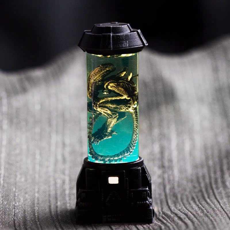 Keycap Artisan Lobo Xuyên Led Trụ Chứa Sinh Vật Alien Trang Trí Phím Cơ Chính Hãng Lobo