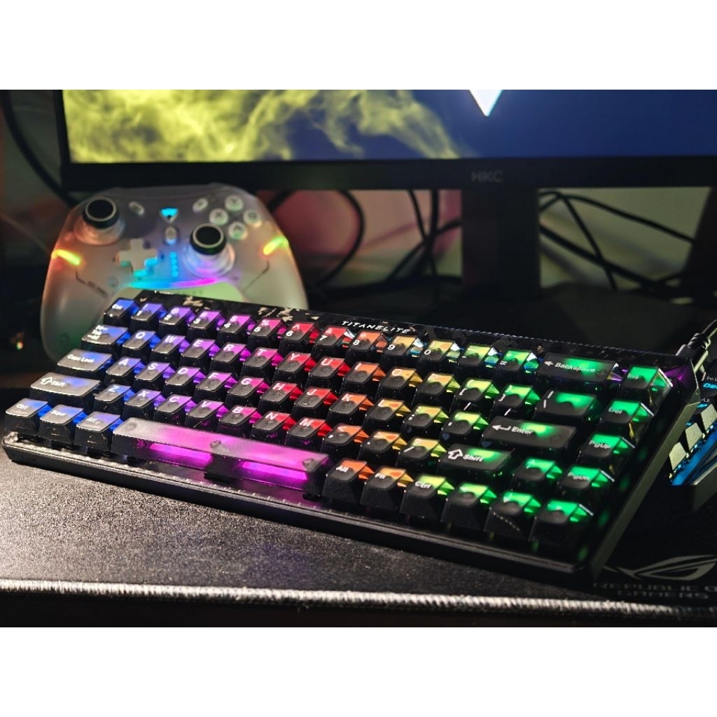 Bàn Phím Gaming He Rapid Trigger Madlions Titan68 Turbo 8K Polling Rate RT 0,001 mm