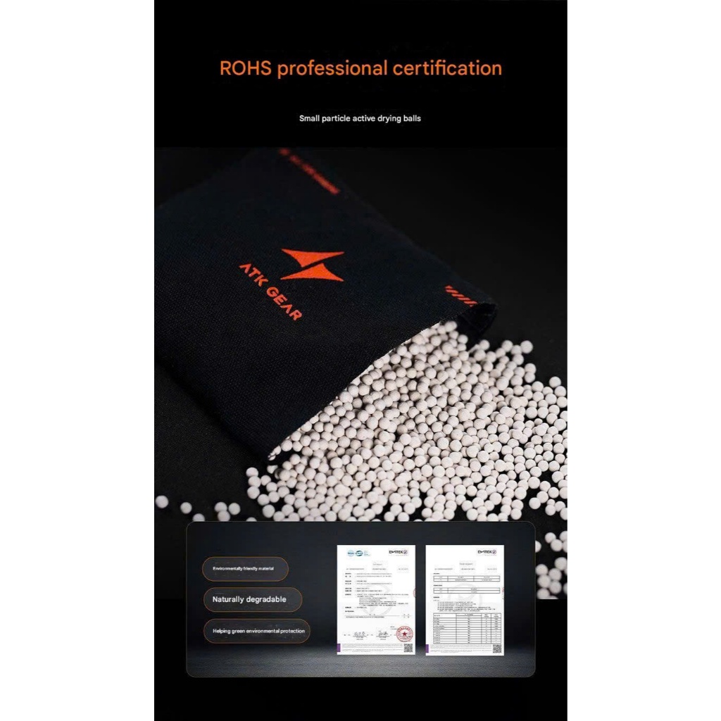 Túi Hút Ẩm Mồ Hôi Tay Hand Sweat Bag ATK Chất Liệu Canvas Cotton Chuẩn An Toàn ROHS