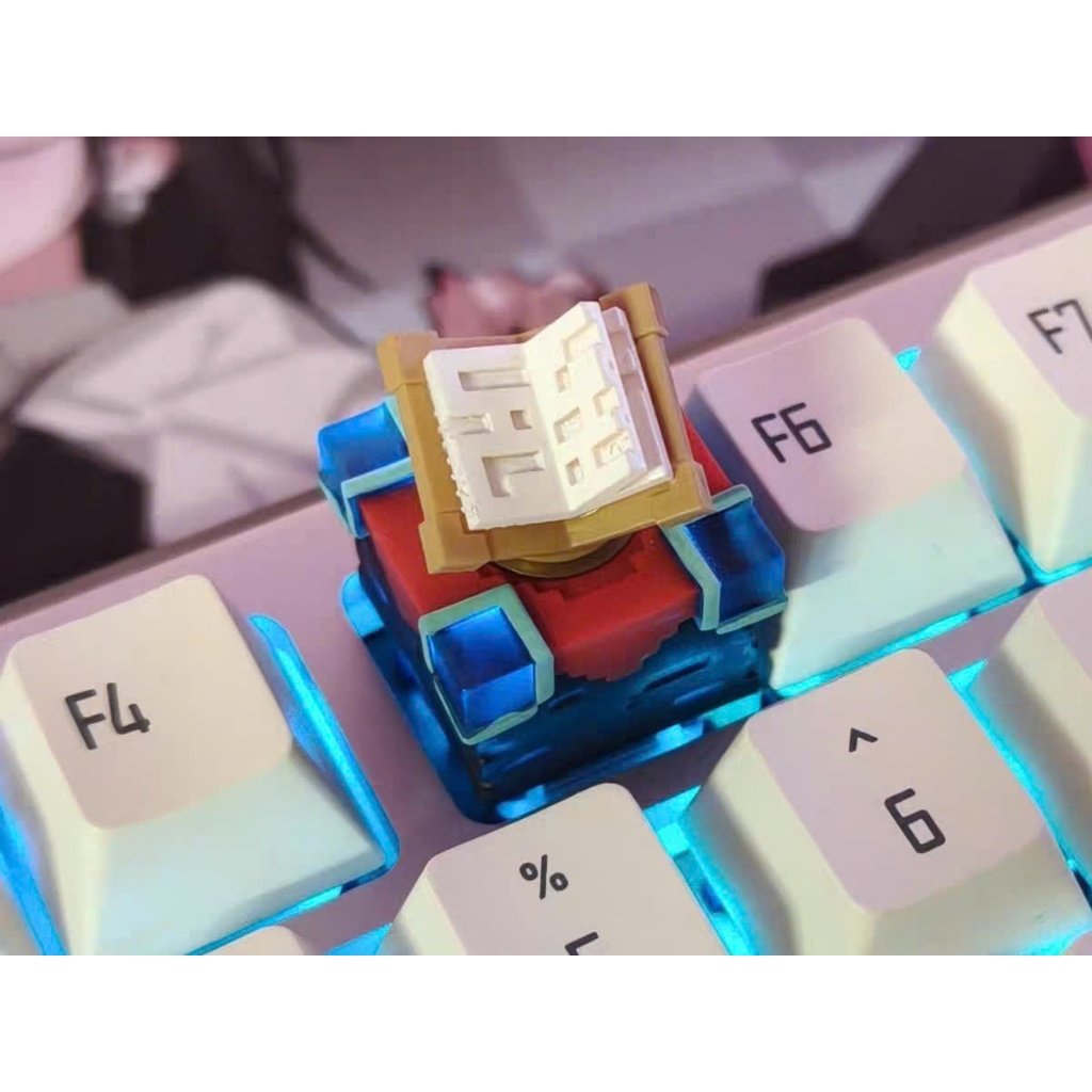 Keycap Artisan Chính Hãng Lobo Chủ Đề MineCraft 1u Trang Trí Bàn Phím Cơ