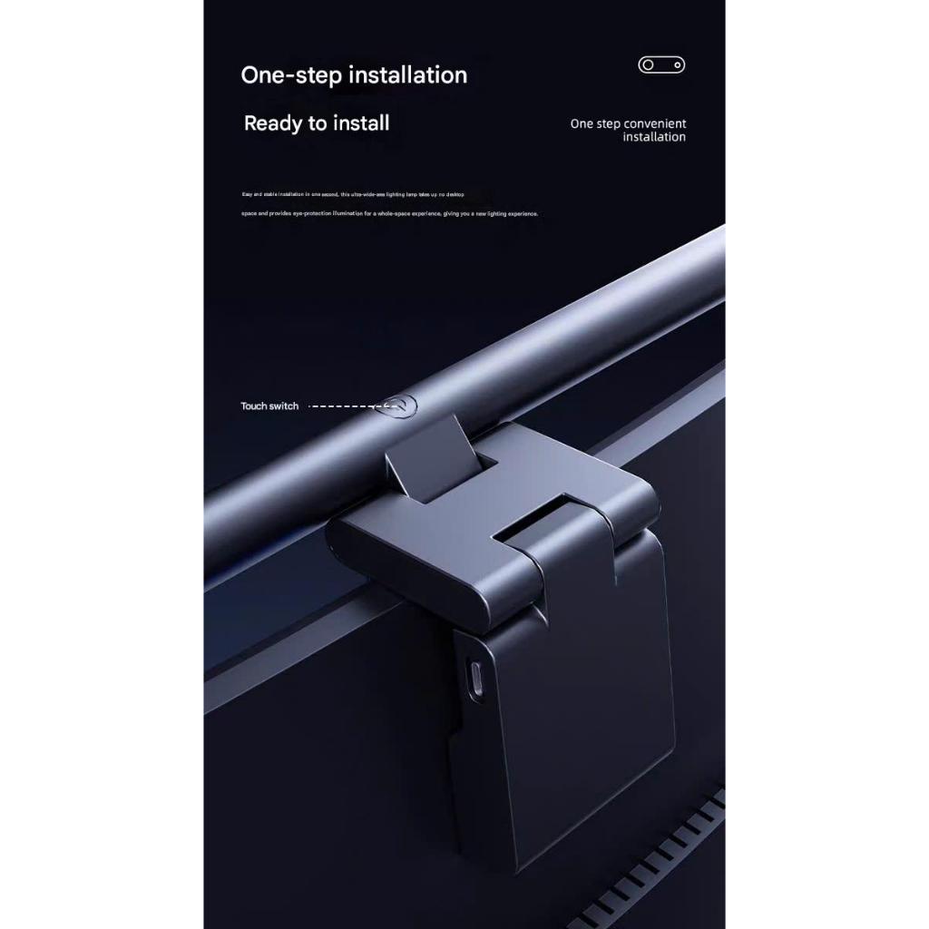 Đèn Màn Hình LangDu Không Dây 15W, Cảm Biến 1 Chạm, Độ Màu 6500K, Không Ánh Sáng Xanh