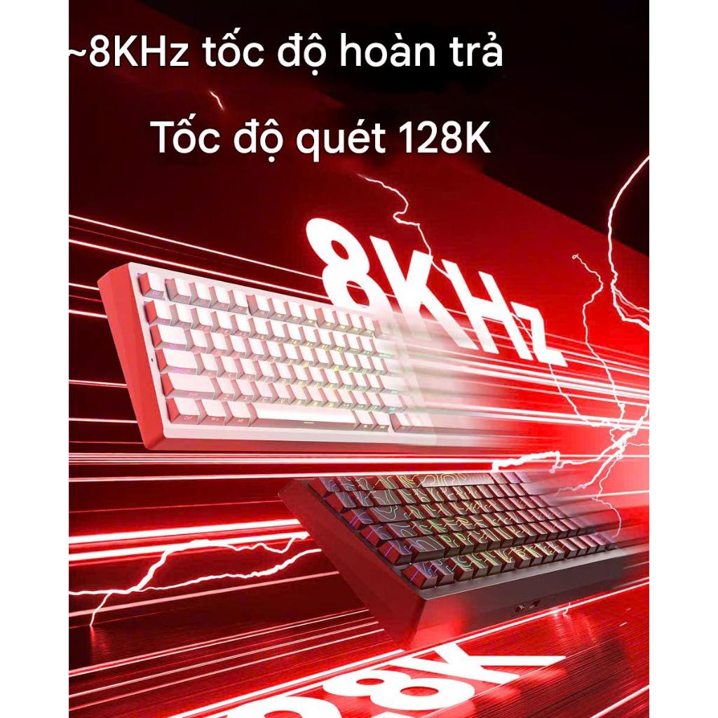 Bàn Phím Cơ Rapid Trigger LEOBOG A80 RT Rapid Trigger 0,01mm 8K Polling Rate Chuyên Esport