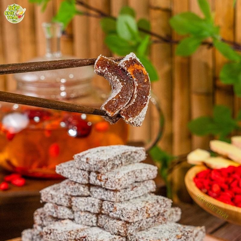 Bánh Gừng Táo Đỏ Không Đường – Tự Nhiên, Ấm Áp, Dễ Dùng Mỗi Ngày