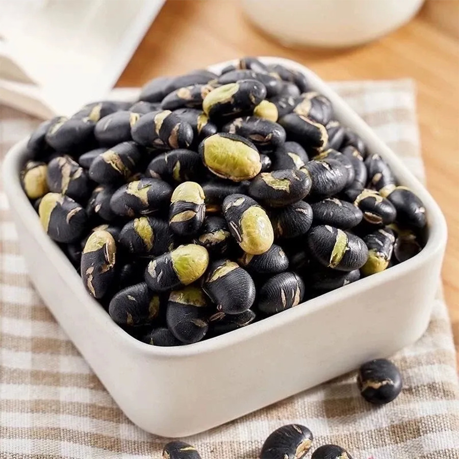 Đậu Đen Xanh Lòng Rang Muối Organic