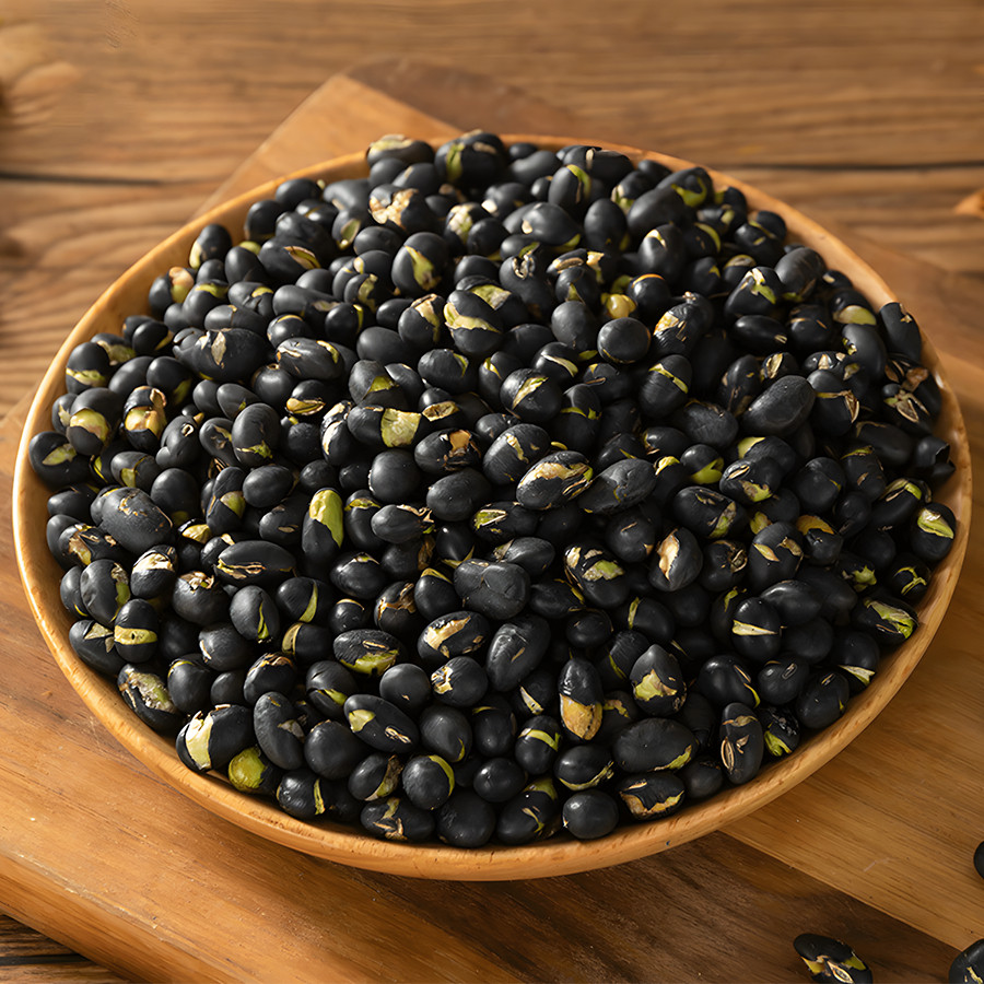 Đậu Đen Xanh Lòng Rang Muối Organic