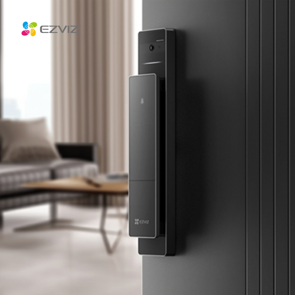 Khóa cửa khuôn mặt thông minh EZVIZ DL50FVS nhận diện khuân mặt