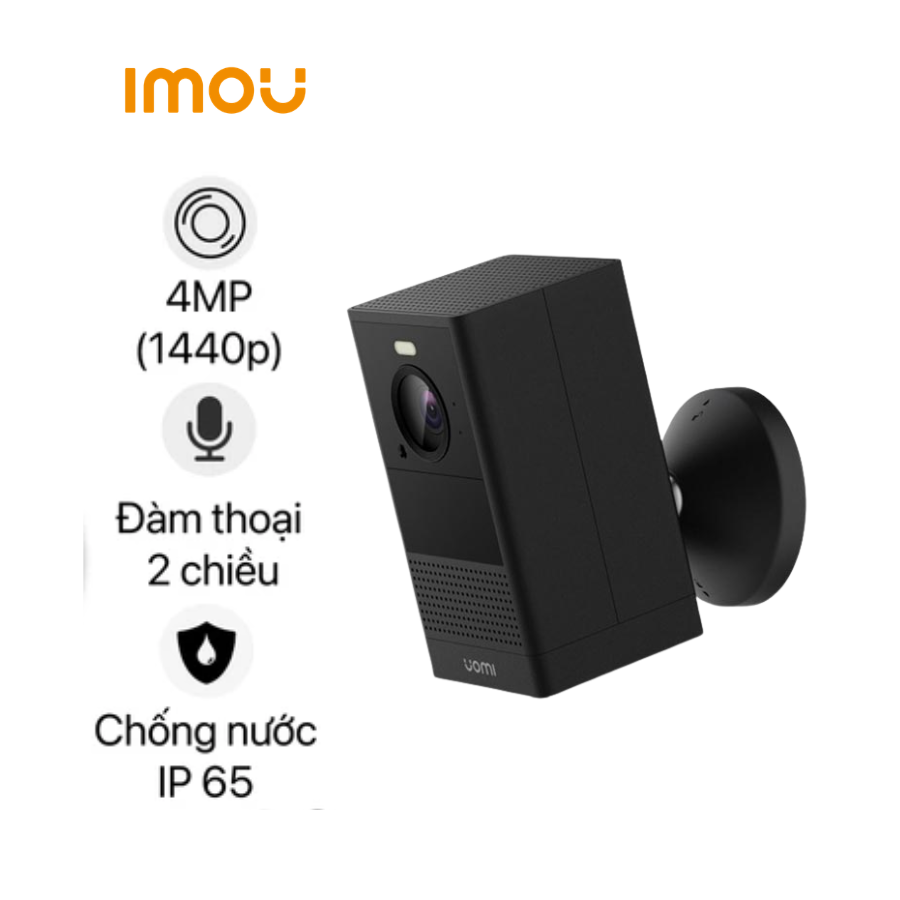 Camera Wifi dùng pin Full color 4MP IMOU IPC-B46LP