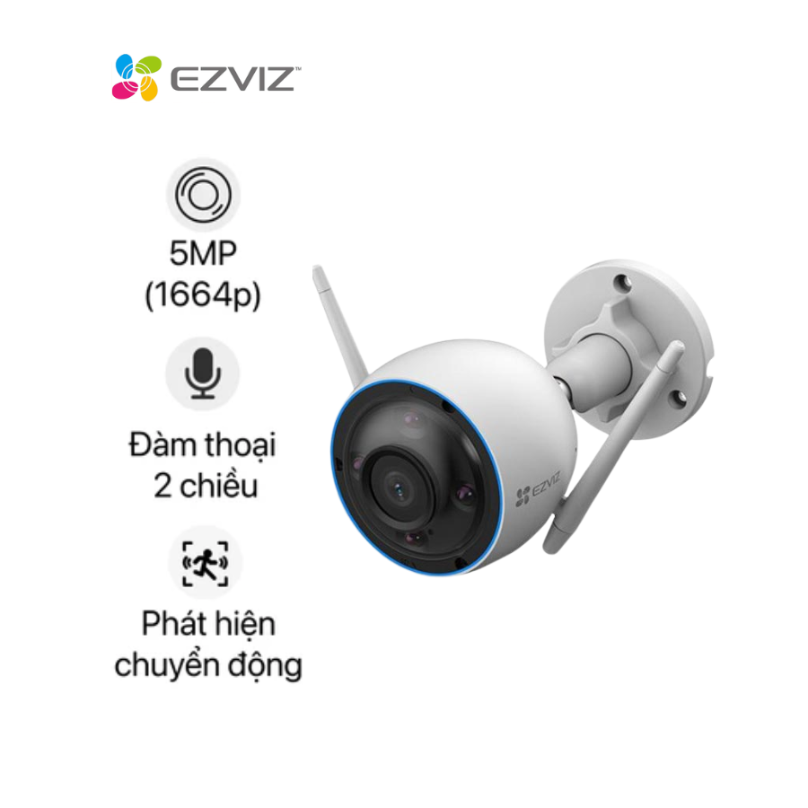 Camera nhà thông minh ngoài trời góc rộng EZVIZ H3 3K