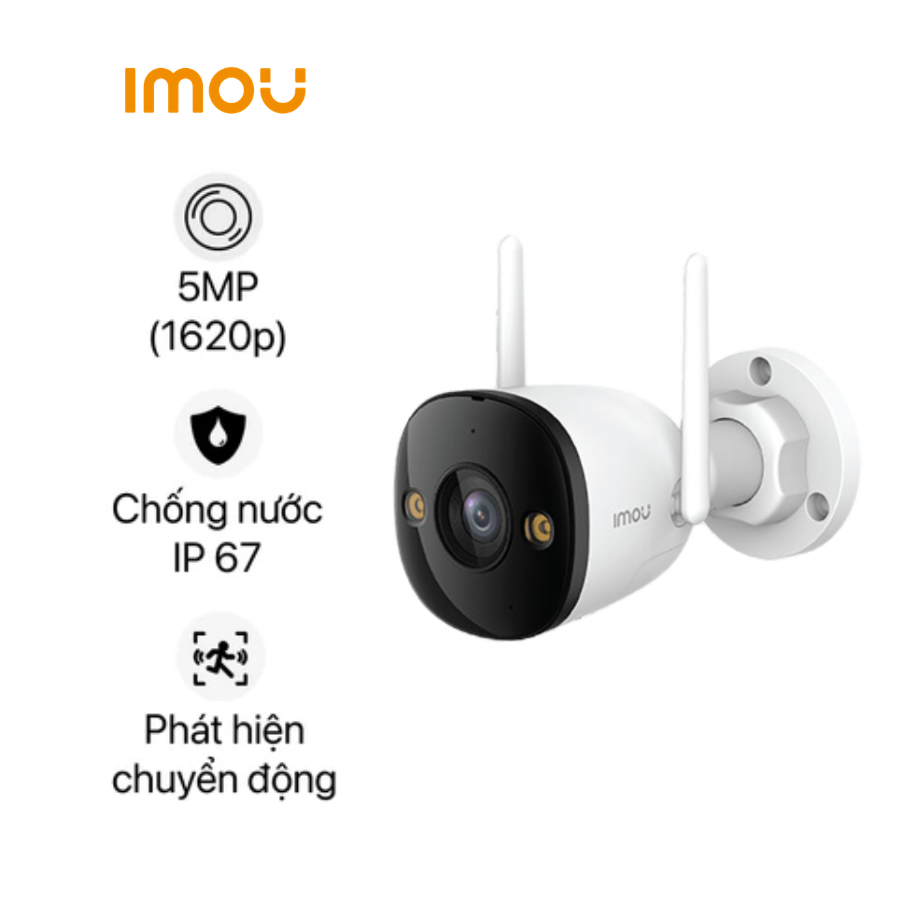 Camera IP ngoài trời 5MP IMOU IPC-F52FP Full Color