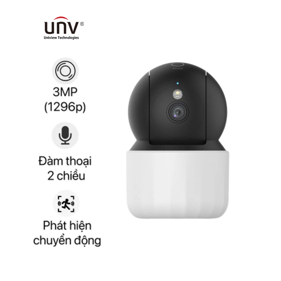 Camera WIFI UNV IPC-S3E-M3 ( 3MP - Quay quét - đàm thoại 2 chiều )