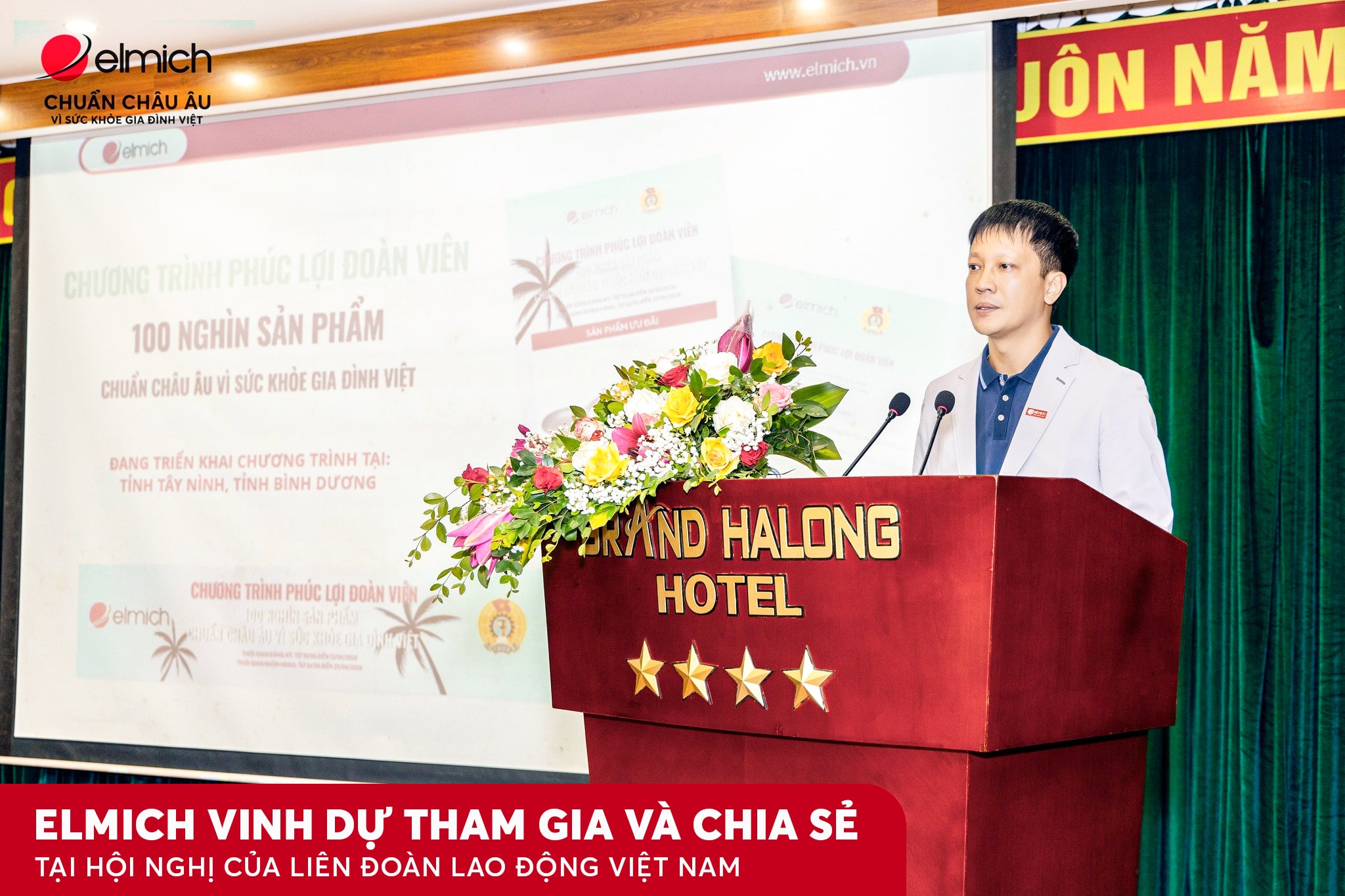 ELMICH VINH DỰ THAM GIA VÀ CHIA SẺ TẠI HỘI NGHỊ CỦA LIÊN ĐOÀN LAO ĐỘNG VIỆT NAM