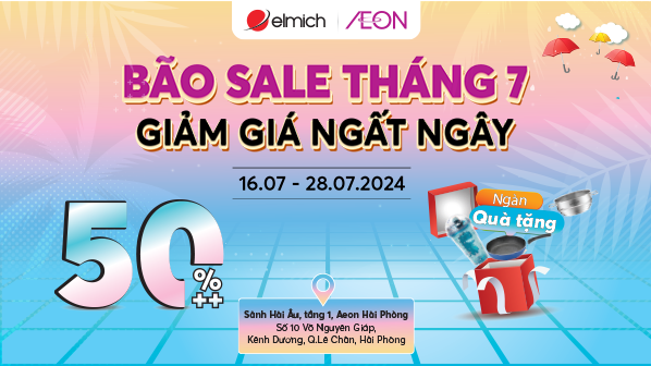 [Aeon Hải Phòng] SIÊU SALE RỘN RÀNG - SĂN NGÀN DEAL KHỦNG