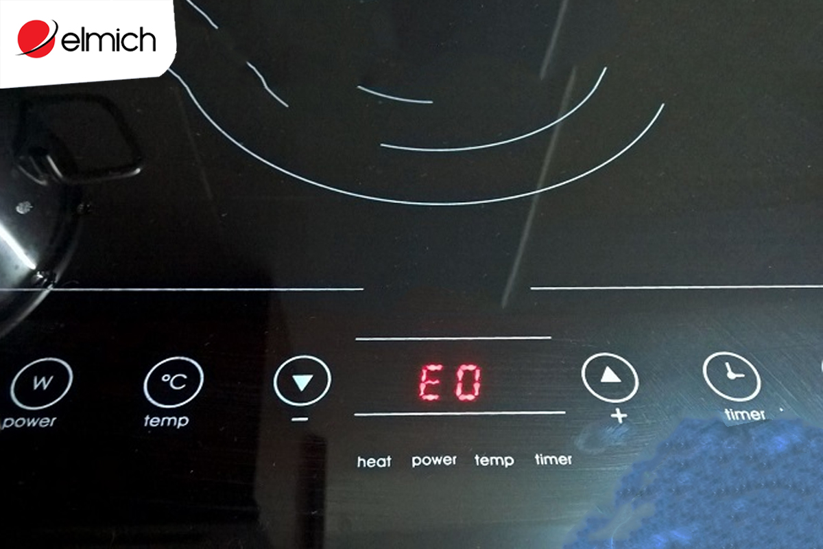 Bếp từ báo lỗi E0: Nguyên nhân và cách tự sửa hiệu quả