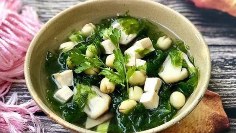 Canh rong biển chay - Thần dược cho ngày hè nóng nực