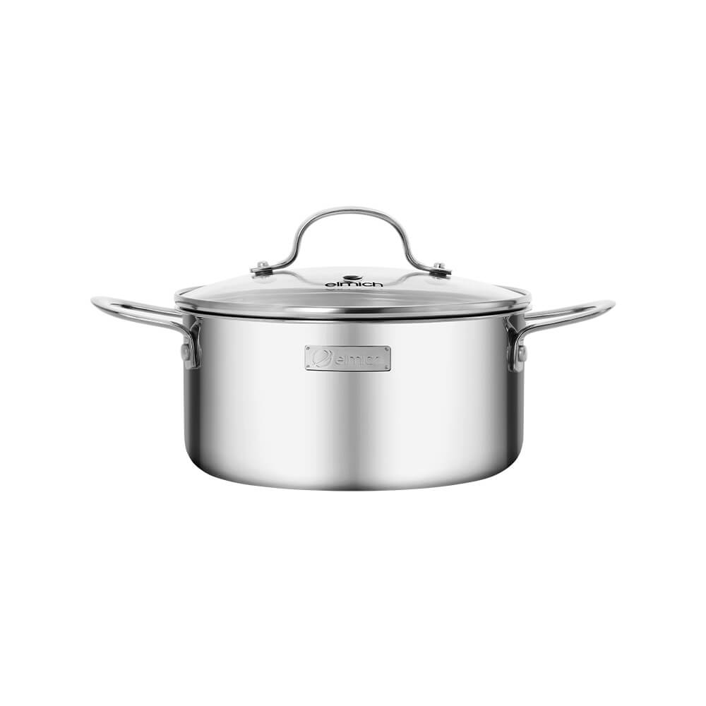 Nồi inox nguyên khối liền đáy Elmich EL-2531IN20 size 20cm