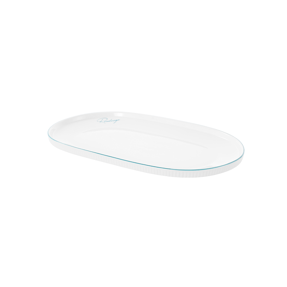 Bộ 3 đĩa bầu dục nhỡ Elmich RoseDesign EL-0219