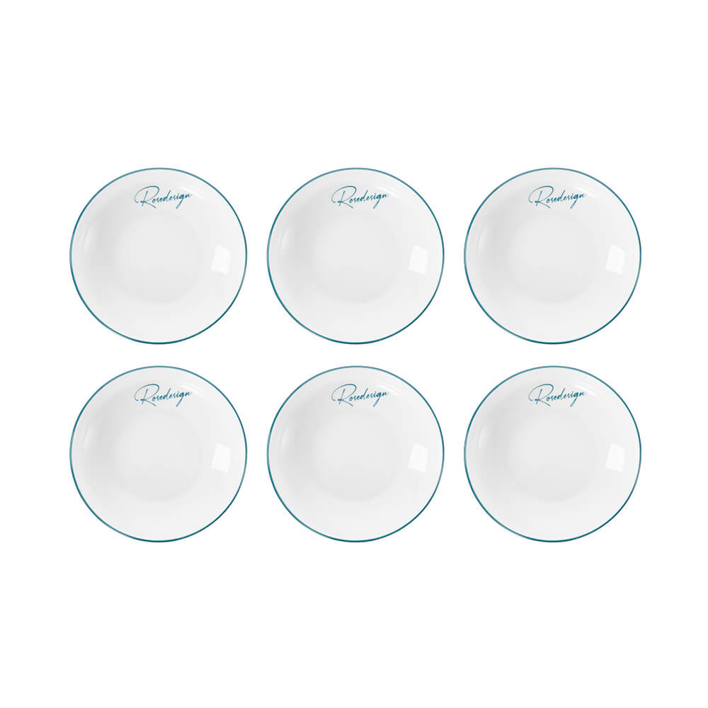 Bộ 6 đĩa chấm tròn Elmich RoseDesign EL-0261