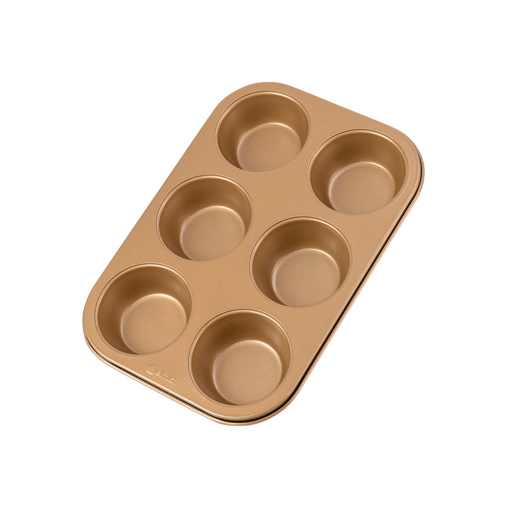 Khuôn bánh cupcake 6 lỗ Elmich EL0283