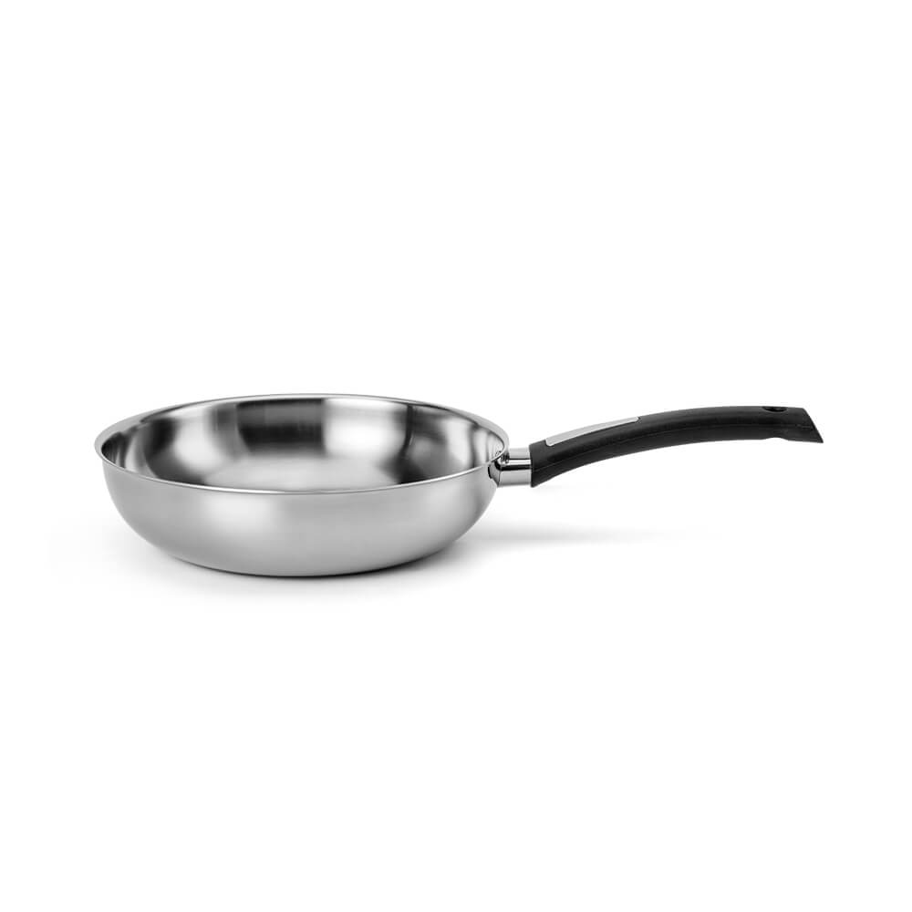 Chảo sâu lòng inox nguyên khối Elmich Basic EL-2842IN20 size 20