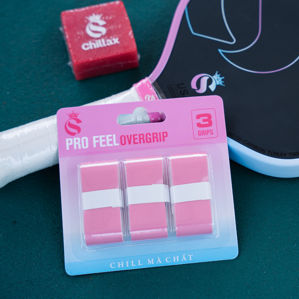 Quấn Cán Vợt Chillax Pro Feel – Êm Tay, Chống Trượt, Đậm Phong Cách