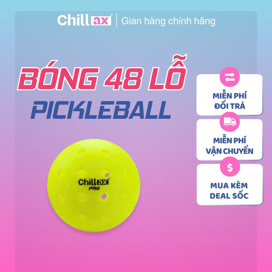 Bóng Pickleball Chillax Sport 48 Lỗ
