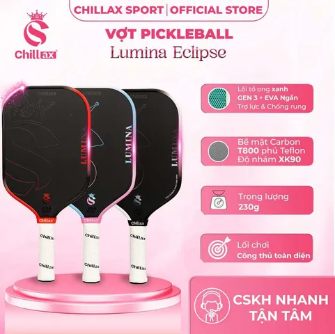 Vợt Pickleball Chillax Lumina Eclipse