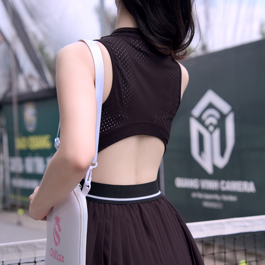 Váy Thể Thao Cổ Cao Dáng Liền Không Tay Chillax Sport 5080