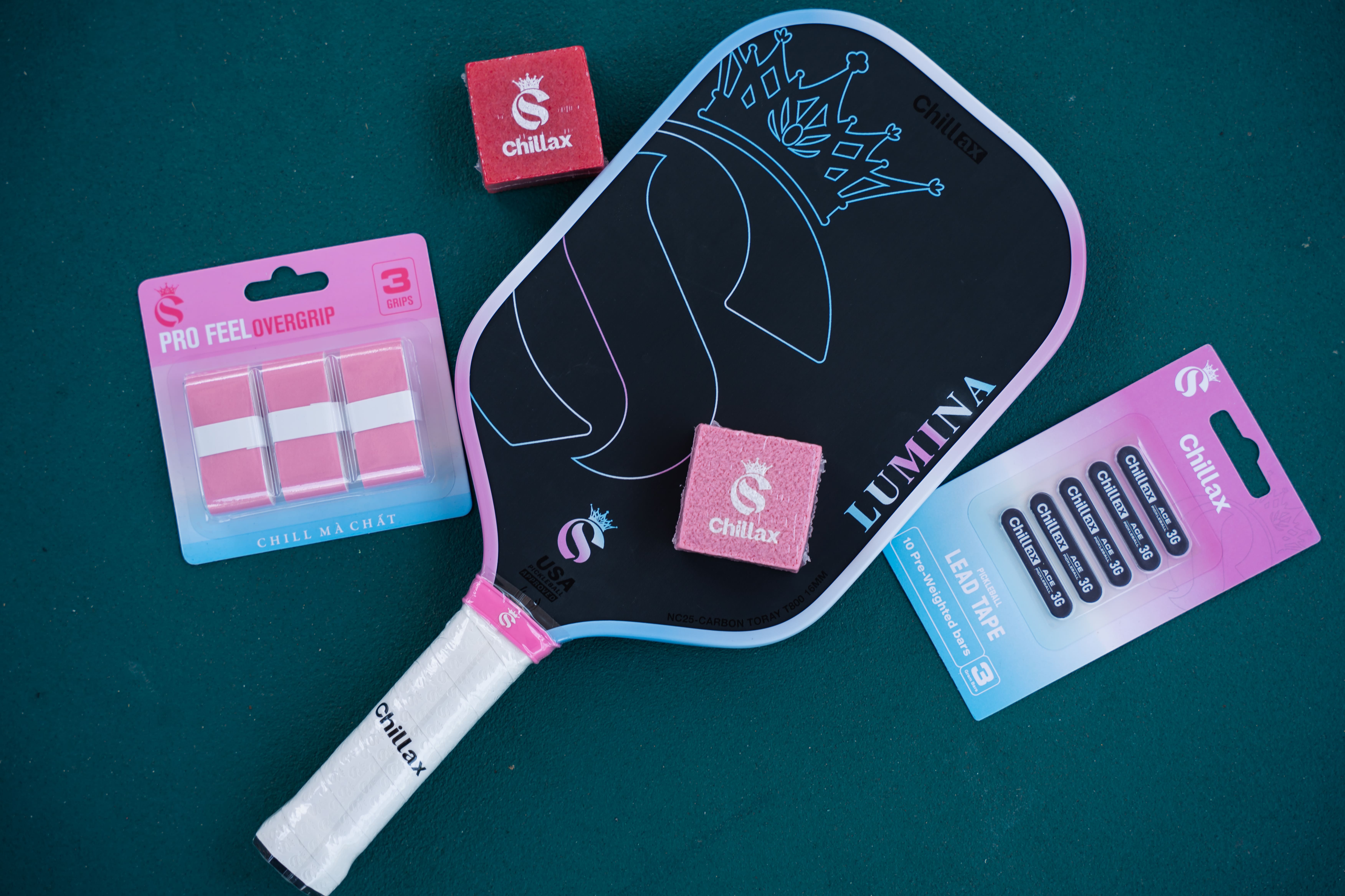 Tẩy Vệ Sinh Mặt Vợt Pickleball Chillax