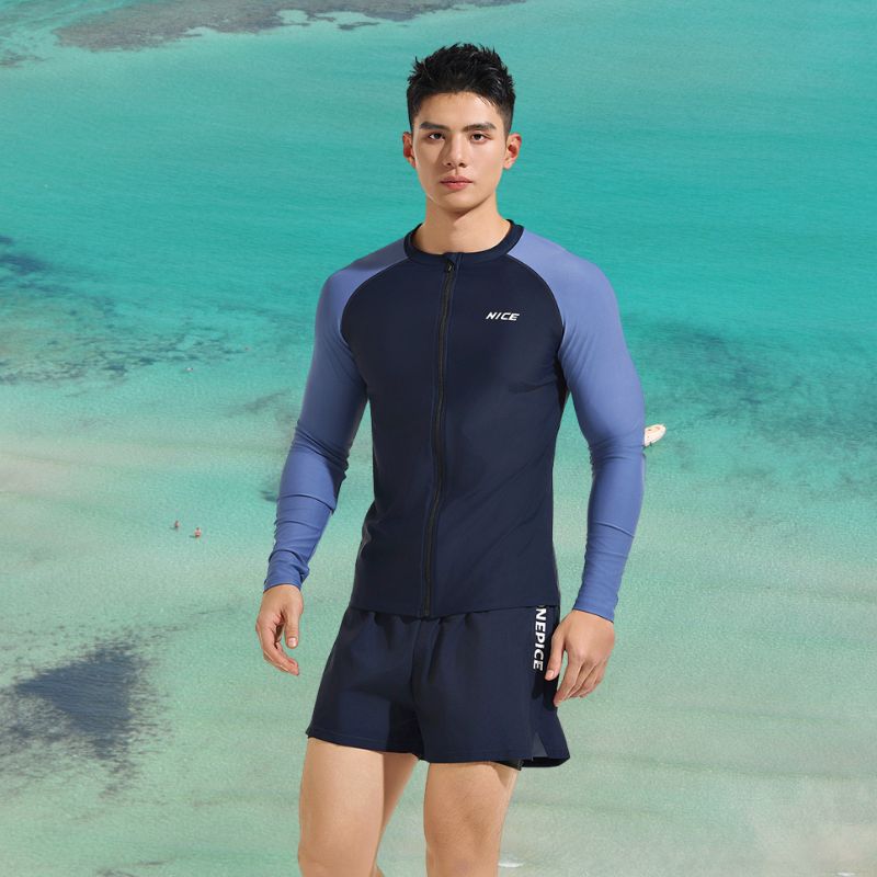 Set Đồ Bơi Nam Tay Dài SwimBros B7 – Chống Nắng, Co Giãn, Dáng Thể Thao image 6