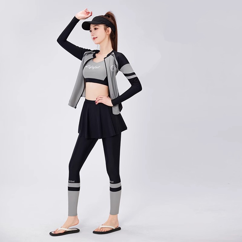 Bảng Size S3 - Set bơi nữ tay dài quần dài cao cấp