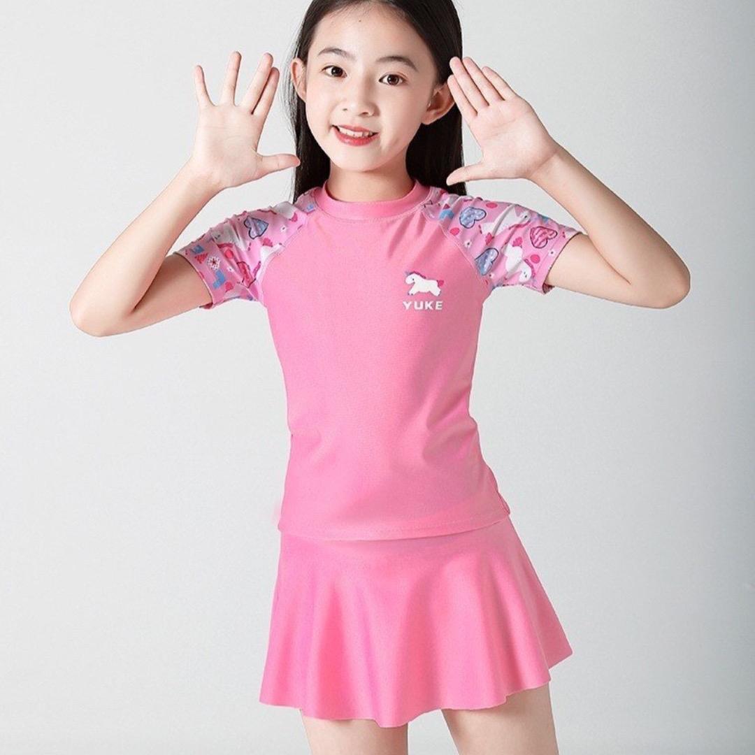 G1 - Bơi rời váy unicorn hồng