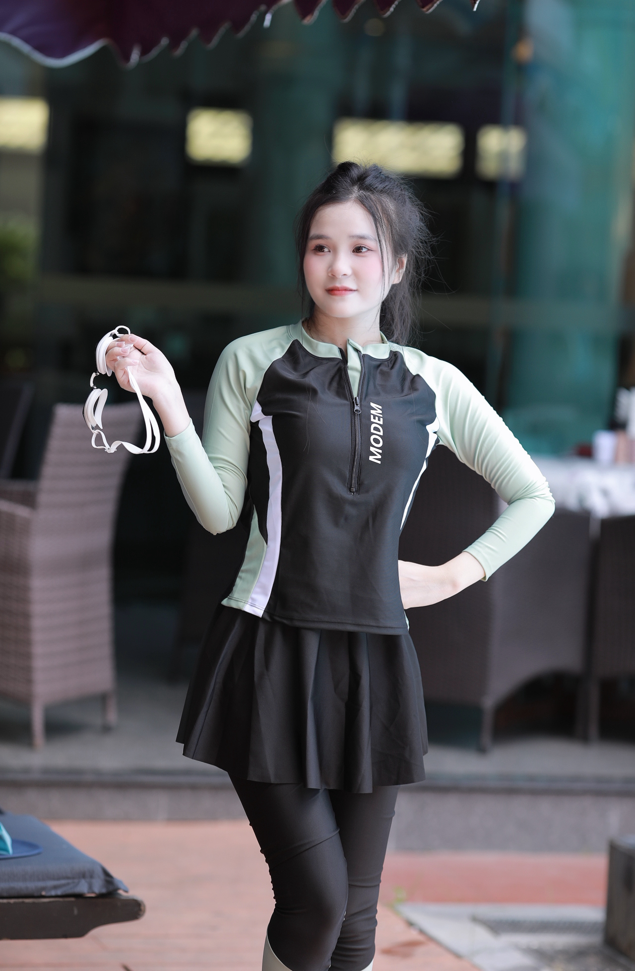 S11 - Bộ Bơi Chống Nắng Dáng Ôm Cao Cấp - Swimbros