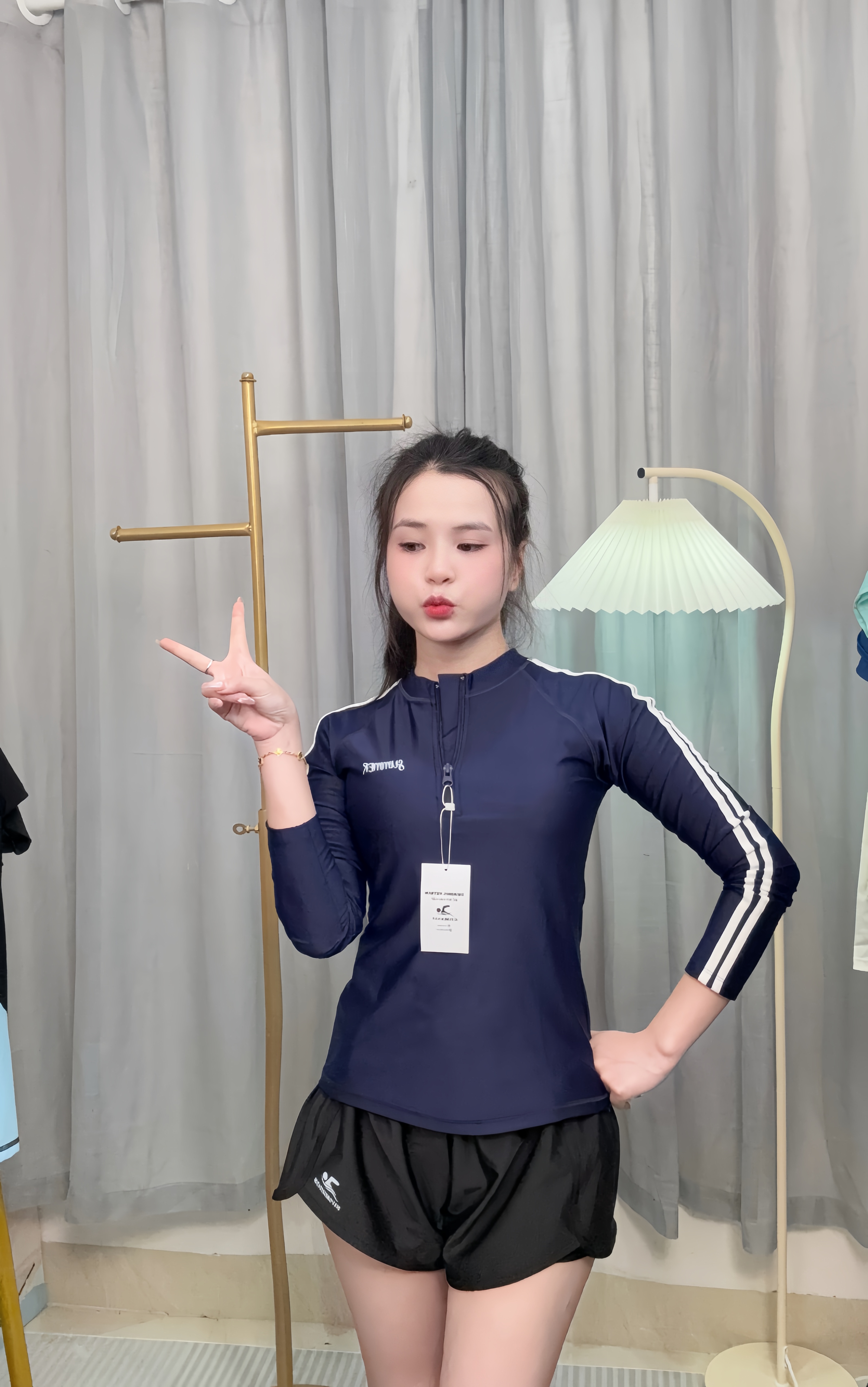 Bộ Đồ Bơi Nữ Swimbros S37 3 Món – Che Bụng, Co Giãn, Dáng Đẹp – Đi Biển, Du Lịch