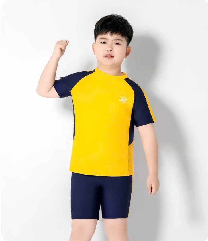 T30 Đồ Bơi Bé Trai Năng Động Tay Đùi Quần Đùi image 5