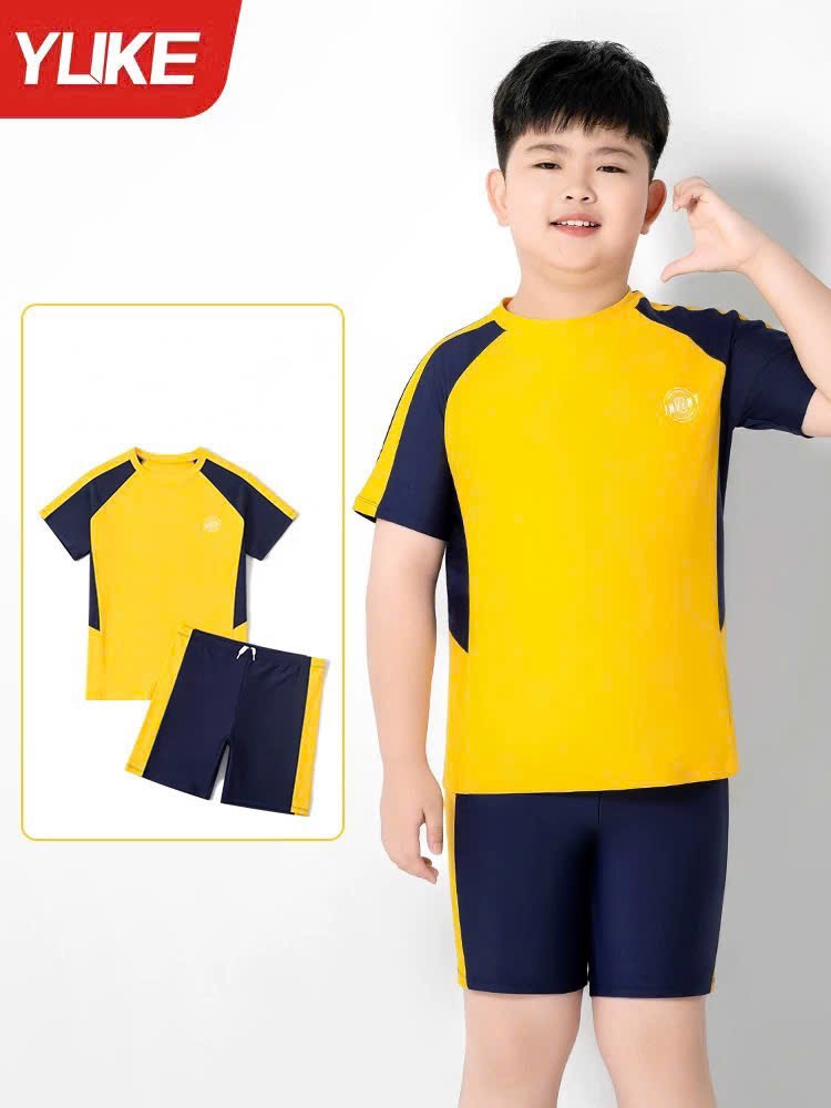 T30 Đồ Bơi Bé Trai Năng Động Tay Đùi Quần Đùi image 4
