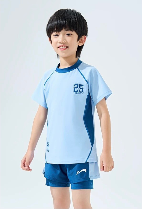 T52 - Set bơi tay đùi quần đùi bé trai QCCC image 5