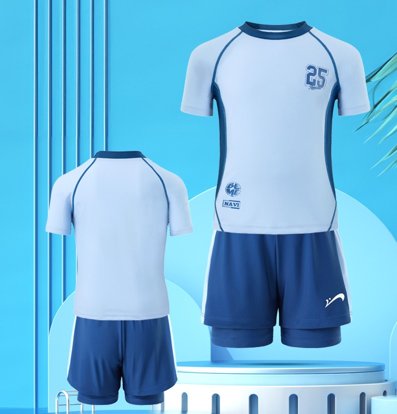 T52 - Set bơi tay đùi quần đùi bé trai QCCC image 2