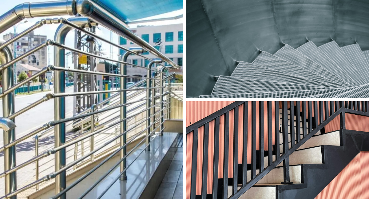 7-Step Process for Manufacturing Export-Standard Steel Railings and Staircases