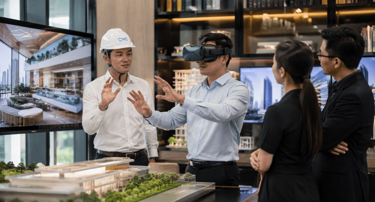 CMC Architects Vietnam not only provides services but also partners with the project