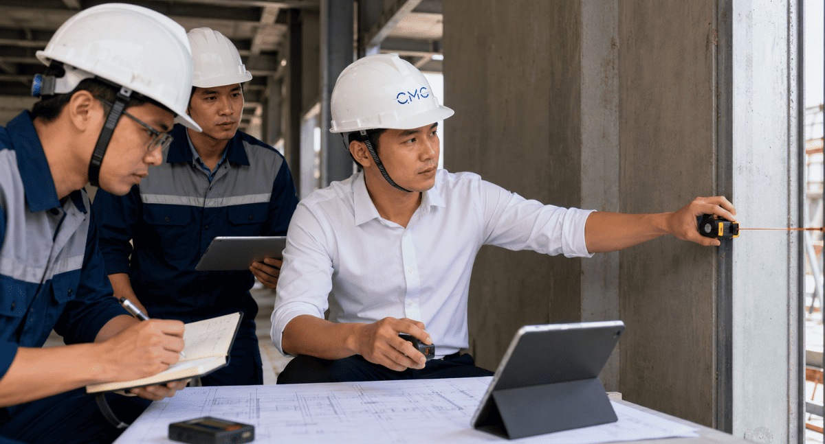 CMC Architects finalize the scope of work before proceeding with the technical drawings