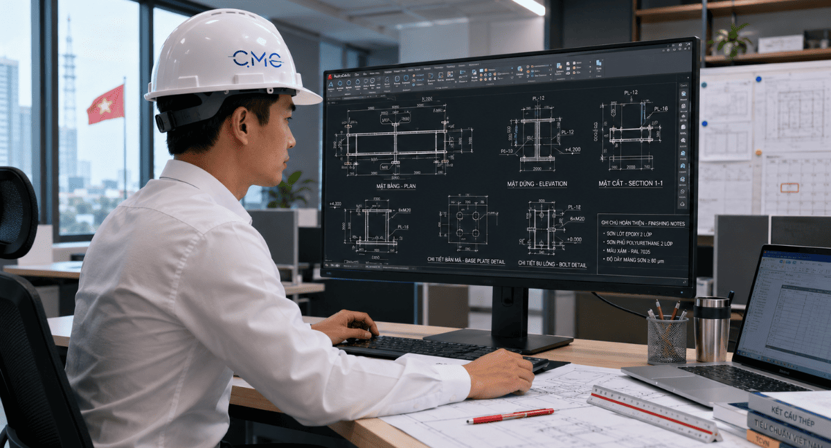 CMC Architects confirms the information before proceeding with the drawings
