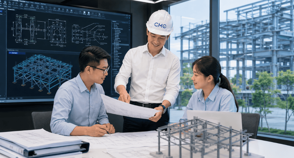 CMC Architects Vietnam provides technical control on the drawings