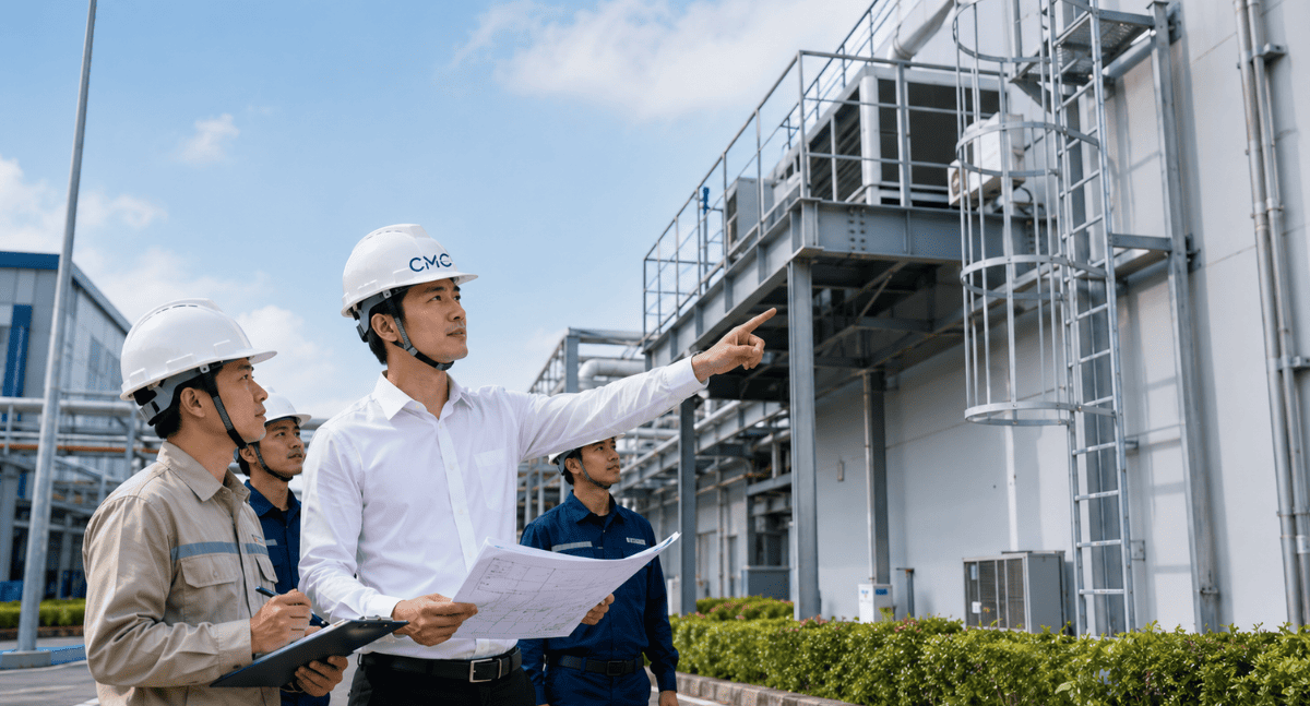2D AutoCAD drawing of a technical access ladder