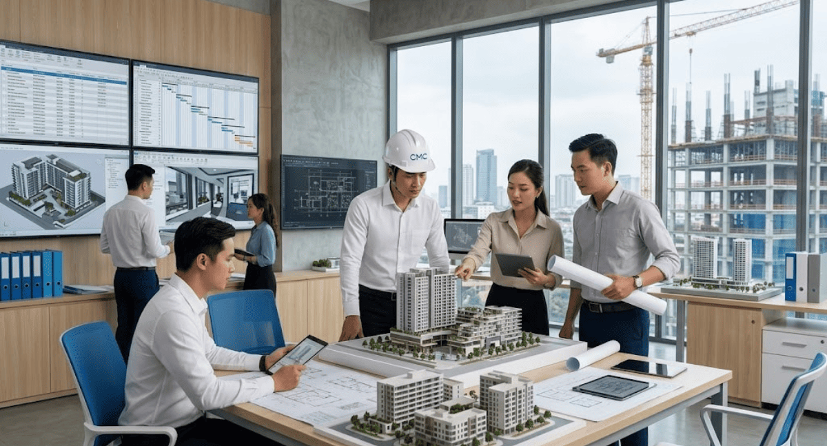 CMC Architects Vietnam combines architecture, engineering, and technology